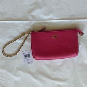 Coach Wristlet Fuschia NWT